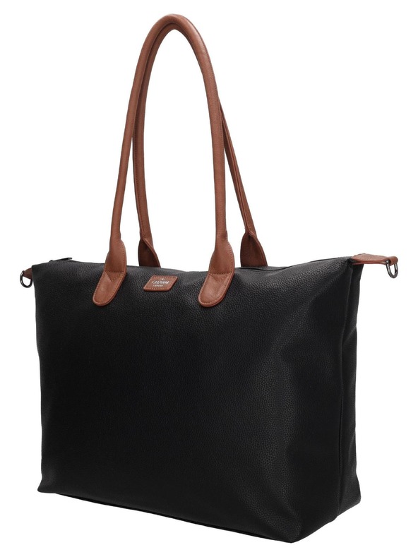 Charm London Taška Charm London Buckingham 23816 Black Cognac