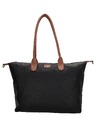 Charm London Taška Charm London Buckingham 23816 Black Cognac
