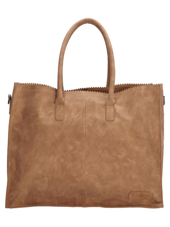 Zebra Trends Kabelka Zebra Trends Lisa XL 777228 Camel
