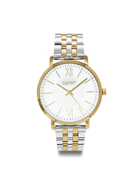 Esprit Dámske strieborno-zlaté hodinky Esprit ESLW23760YG