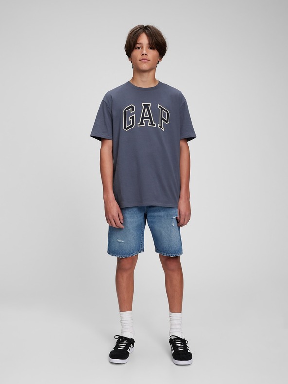 GAP Teen organic tričko logo GAP