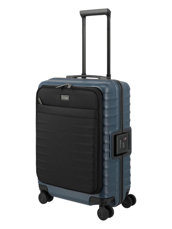 Titan Cestovný kufor Titan Overseas S Front pocket Midnight blue