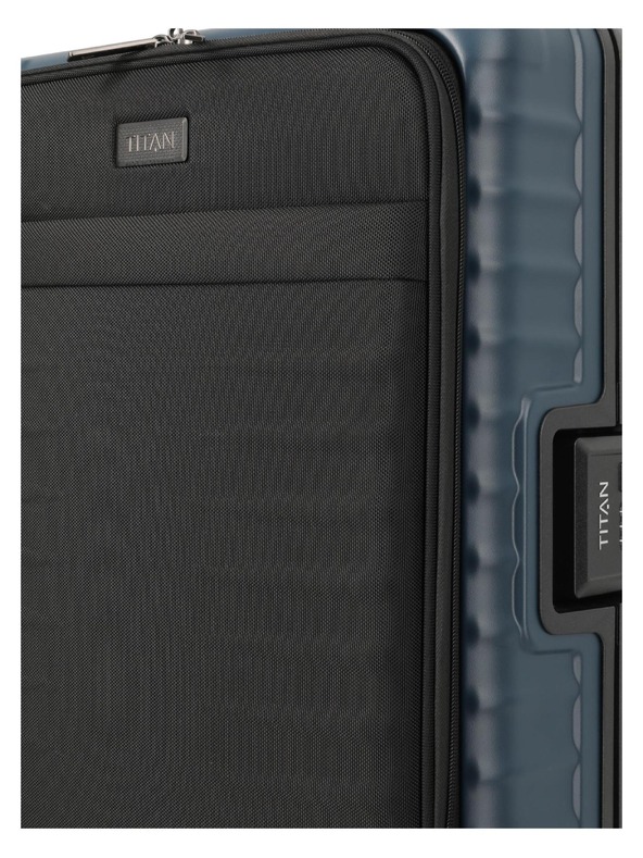 Titan Cestovný kufor Titan Overseas S Front pocket Midnight blue