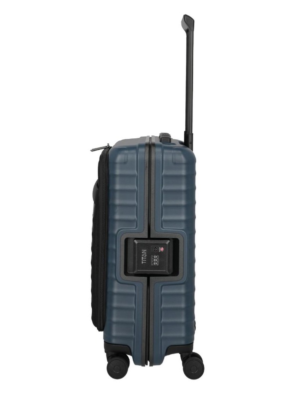 Titan Cestovný kufor Titan Overseas S Front pocket Midnight blue