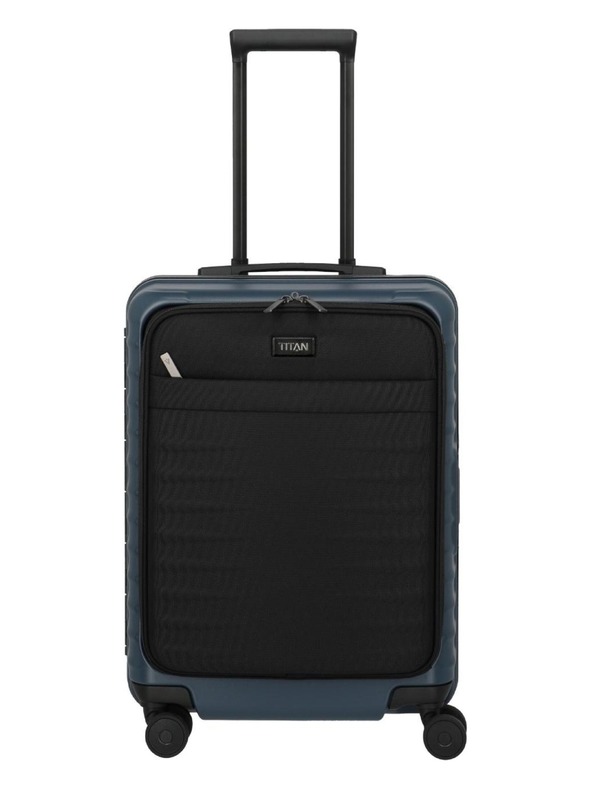Titan Cestovný kufor Titan Overseas S Front pocket Midnight blue