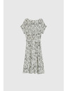 Moodo Čierne viskózové šaty Moodo