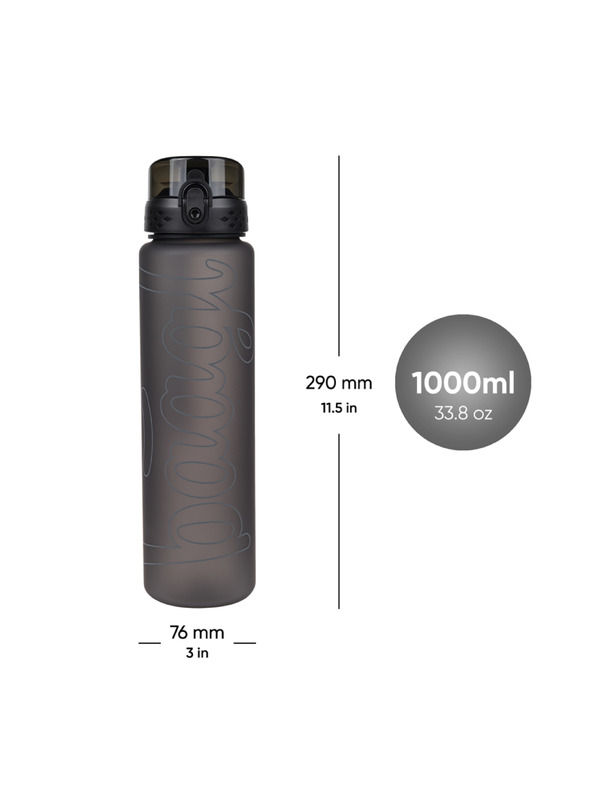 BAAGL  BAAGL Tritánová fľaša na pitie Darkness, 1000 ml