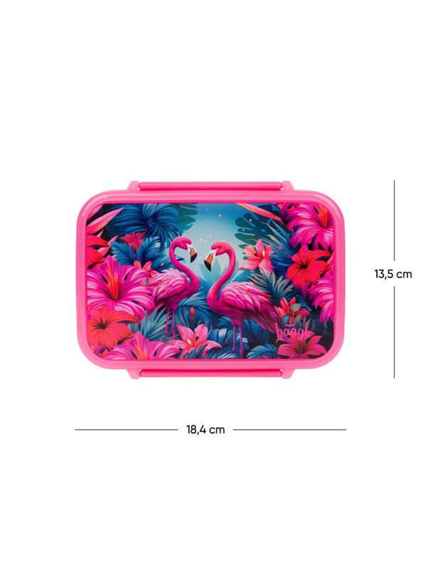 BAAGL  BAAGL Box na občerstvenie s priehradkami Flamingo