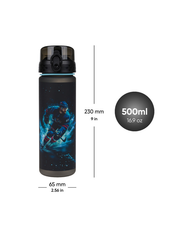 BAAGL  BAAGL Tritánová fľaša na pitie Hokej, 500 ml