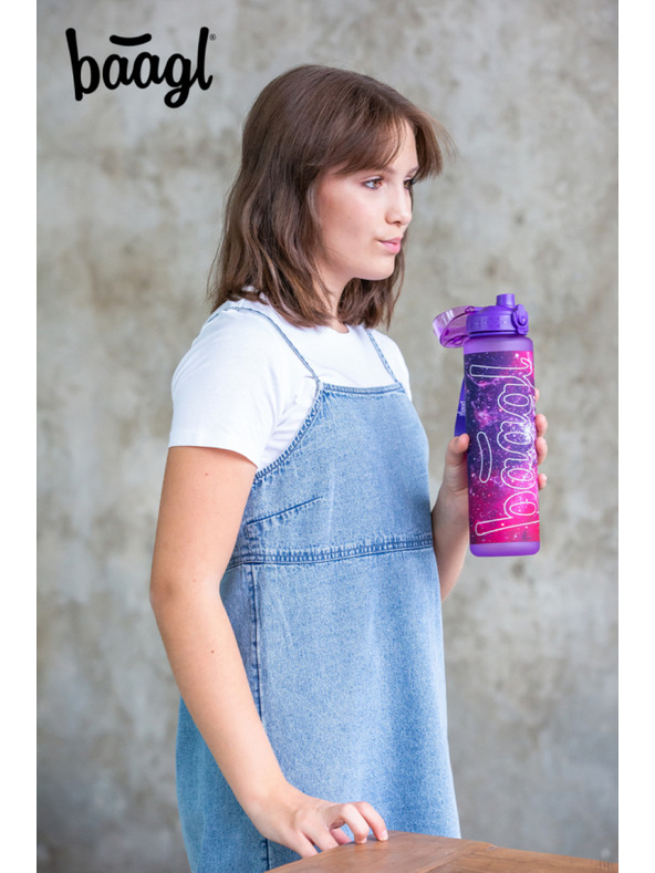 BAAGL  BAAGL Tritánová fľaša na pitie Galaxy, 1000 ml