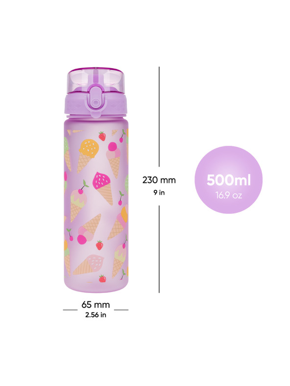 BAAGL  BAAGL Tritánová fľaša na pitie Lavender, 500 ml