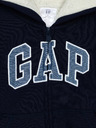 GAP Detská zateplená mikina logo GAP