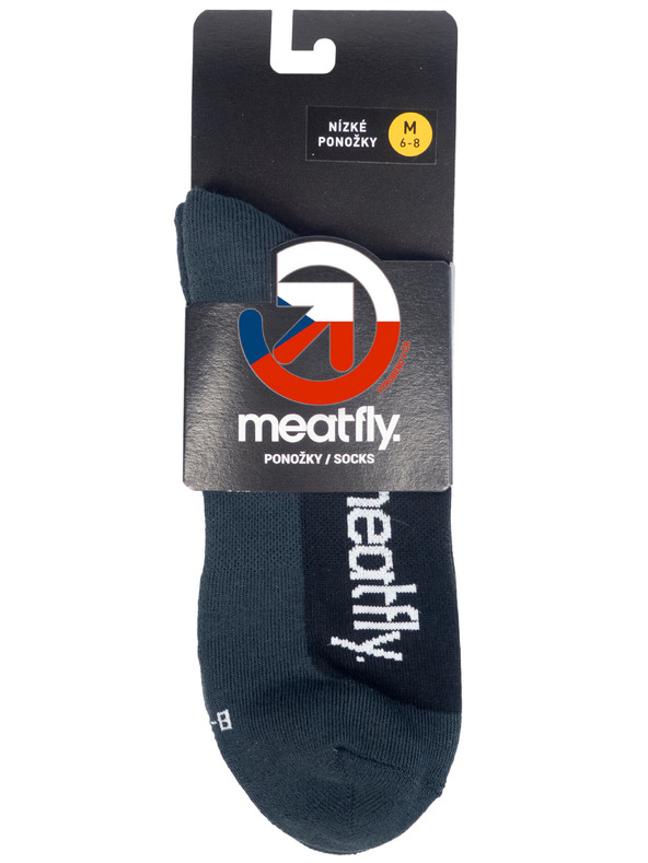 Meatfly Meatfly ponožky Boot Black