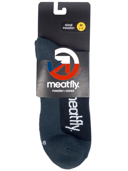 Meatfly Meatfly ponožky Boot Black