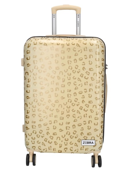 Zebra Trends Cestovný kufor Zebra Travel 21493 M Gold