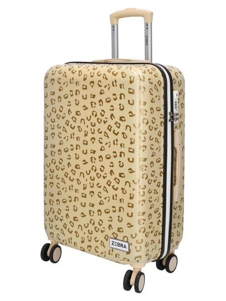 Zebra Trends Cestovný kufor Zebra Travel 21493 M Gold