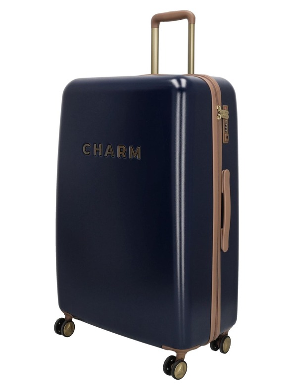 Charm London Cestovný kufor Charm London Capetown L Navy