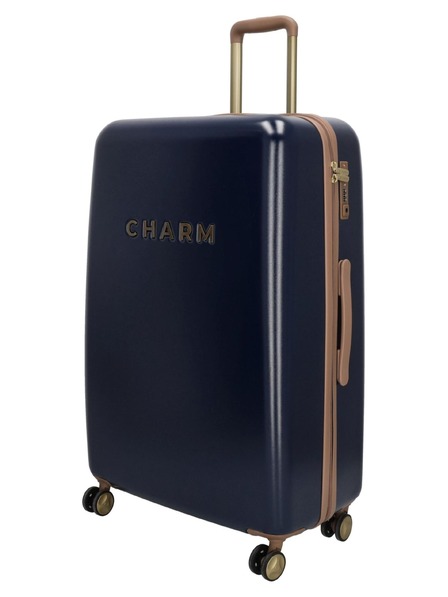 Charm London Cestovný kufor Charm London Capetown L Navy