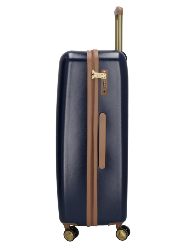 Charm London Cestovný kufor Charm London Capetown L Navy