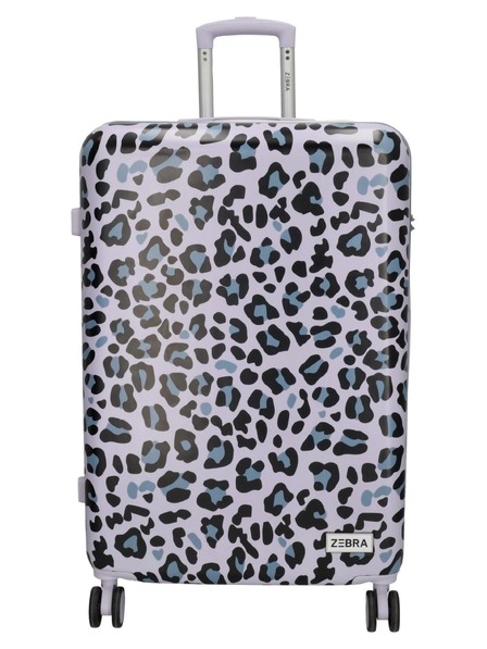 Zebra Trends Cestovný kufor Zebra Travel 21493 L Panter