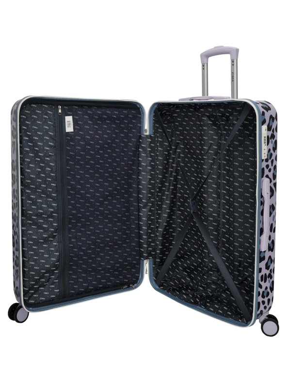 Zebra Trends Cestovný kufor Zebra Travel 21493 L Panter
