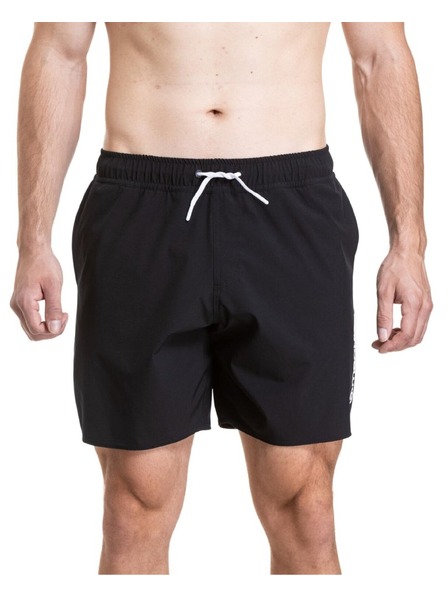 Meatfly Meatfly pánske plavky Keith Boardshorts 17" Black / White