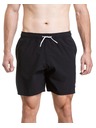 Meatfly Meatfly pánske plavky Keith Boardshorts 17" Black / White