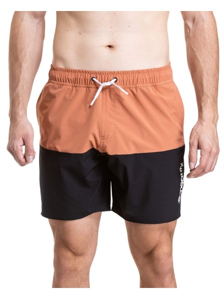 Meatfly Meatfly pánske plavky Keith Boardshorts 17" Sienna / Black