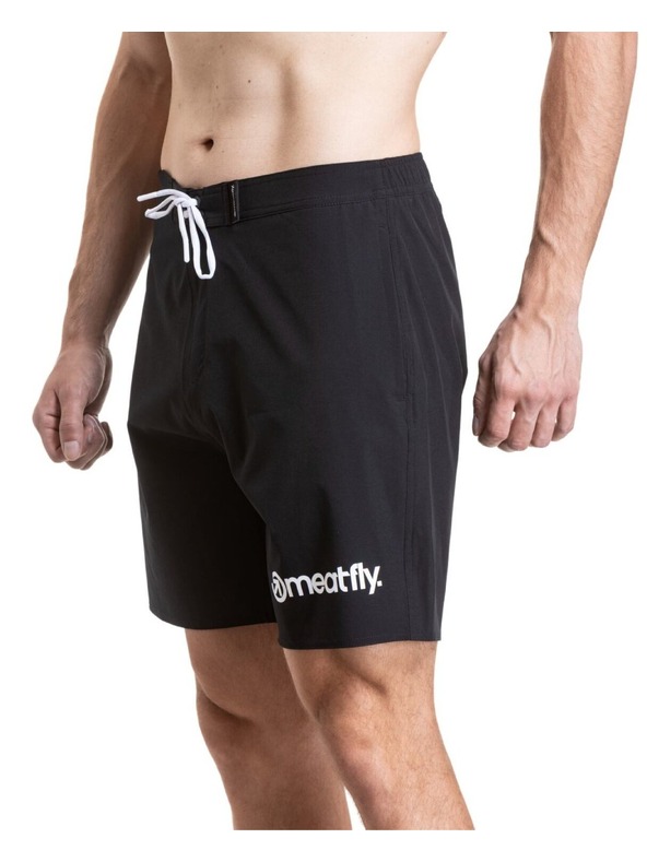 Meatfly Meatfly pánske plavky Ernie Boardshorts 19" Black