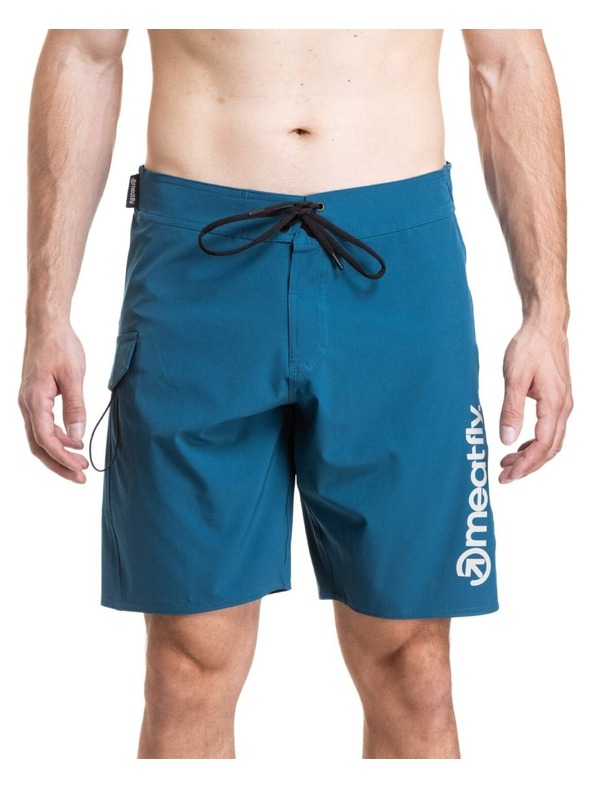 Meatfly Meatfly pánske plavky Mitch Boardshorts 21" Super Teal