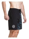 Meatfly Meatfly pánske plavky Ernie Boardshorts 19" Green Mountains / Quiet Gray