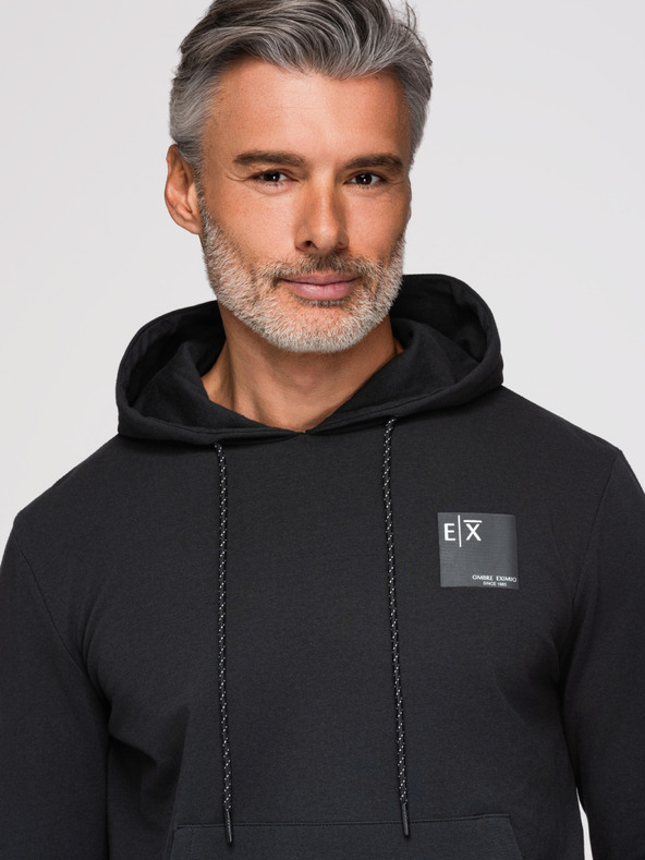 Ombre Clothing Pánska klokanka s kapucňou Ombre Clothing