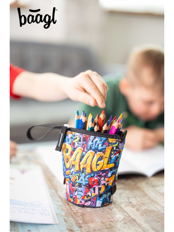 BAAGL  BAAGL Školský peračník Pastelkovník Skatepark GRS