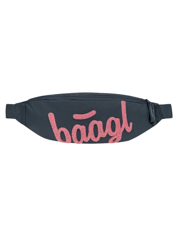 BAAGL  BAAGL Ledvinka Snap Logo ružová GRS