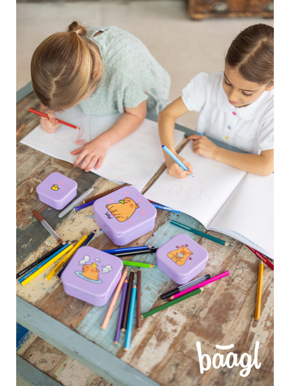 BAAGL  BAAGL Box na občerstvenie 4 v 1 Kapybara