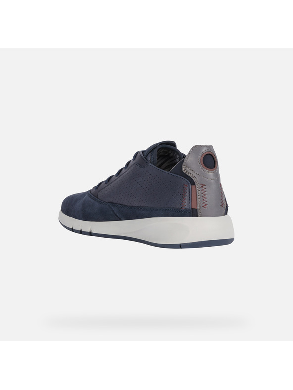 Geox Tmavomodré pánske tenisky Geox Aerantis
