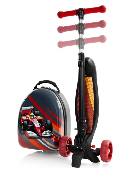 Heys Detský kufor Heys Turbo Tots Scooter Race Car