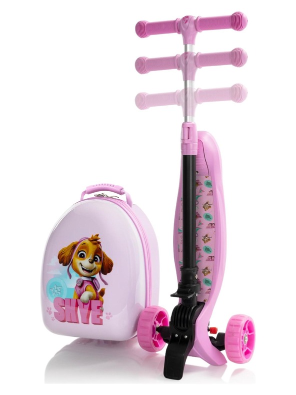 Heys Detský kufor Heys Turbo Tots Scooter Paw Patrol Pink