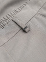 Ombre Clothing Pánske chino nohavice REGULAR FIT s elastickým pásom - sivé a béžové V1 P1525 Ombre Clothing