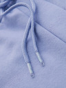 Ombre Clothing Unisex teplákové šortky so žebrovaným pásom - levanduľová V9 OU-SRBC-0101 Ombre Clothing