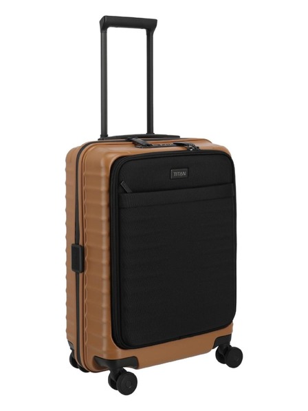 Titan Cestovný kufor Titan Upgrade S23 Front pocket Canyon bronze