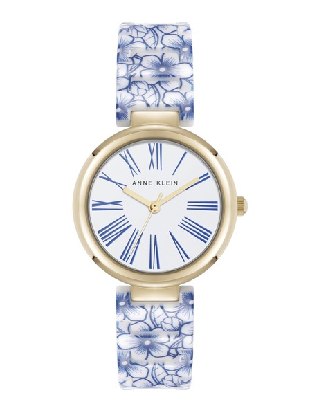 Anne Klein Dámske okrúhle hodinky Anne Klein AK/5320GPBL