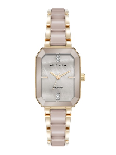 Anne Klein Dámske štvorcové hodinky Anne Klein AK/5260TNGB