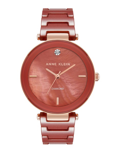 Anne Klein Dámske okrúhle hodinky Anne Klein AK/1018RGRD