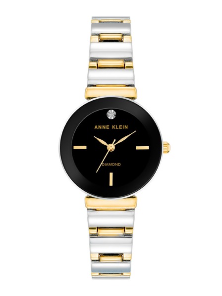 Anne Klein Dámske okrúhle hodinky Anne Klein AK/2435BKTT