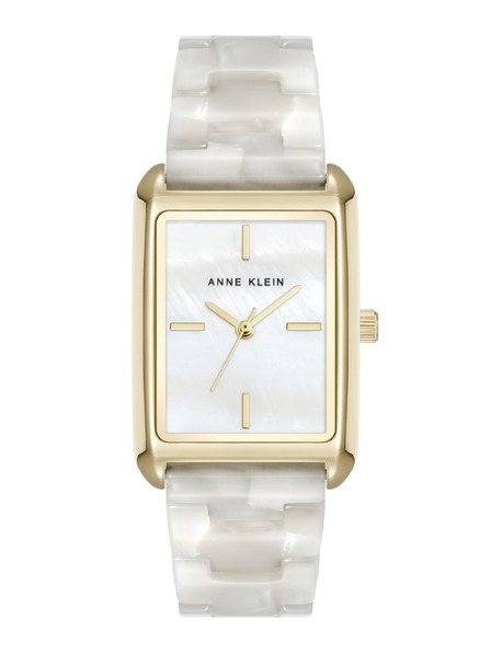 Anne Klein Dámske štvorcové hodinky Anne Klein AK/5290GPIV