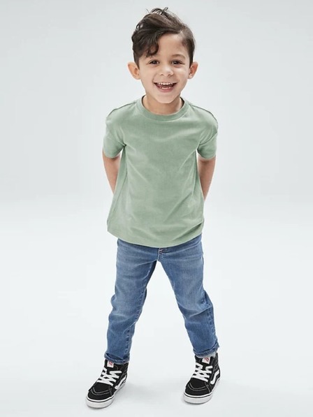 GAP Detské džínsy slim taper stretch GAP