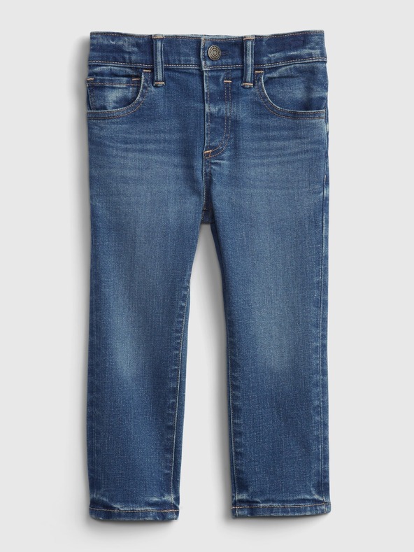 GAP Detské džínsy slim taper stretch GAP
