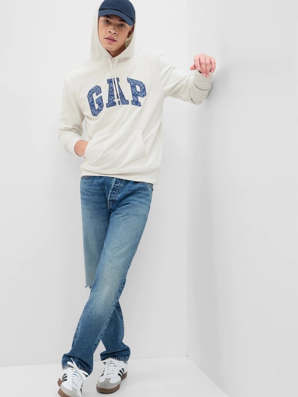 GAP Mikina s logom a kapucňou GAP