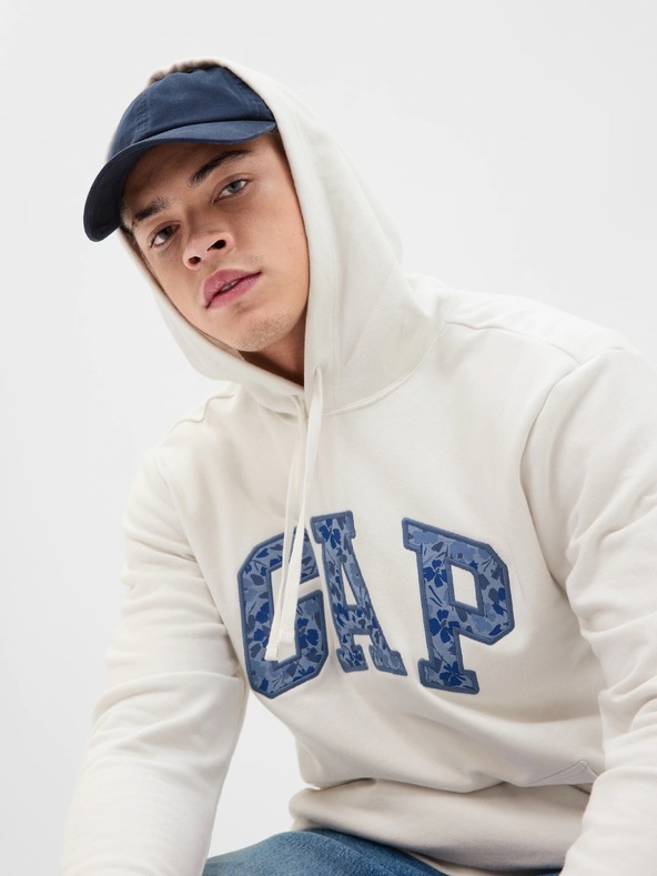 GAP Mikina s logom a kapucňou GAP